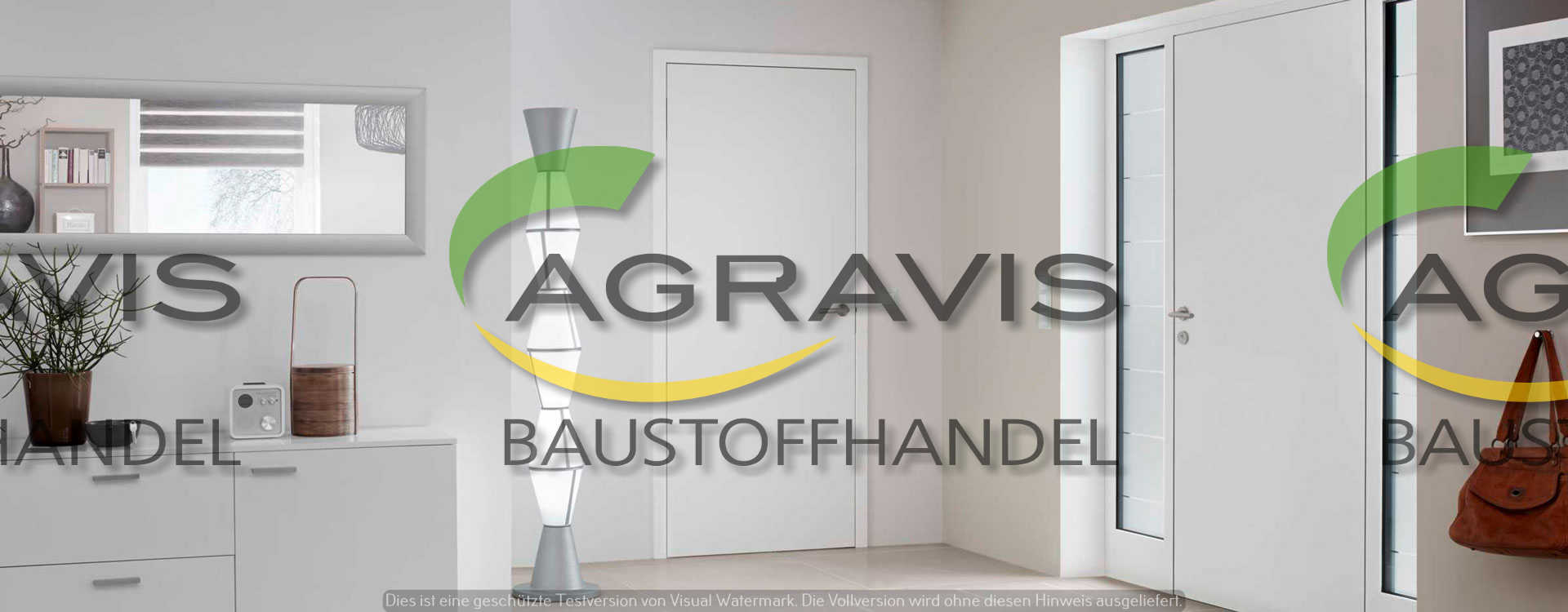 Türblatt ohne sichtbares Flügel